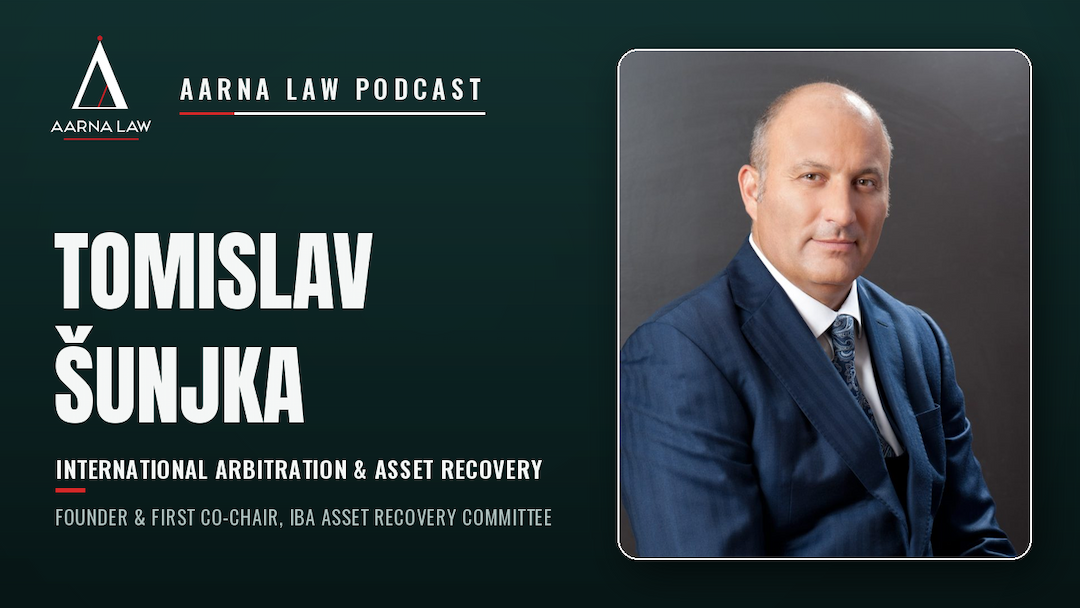 The Enforcement of Arbitral Awards in Serbia : A Podcast with Mr. Tomislav Šunjka